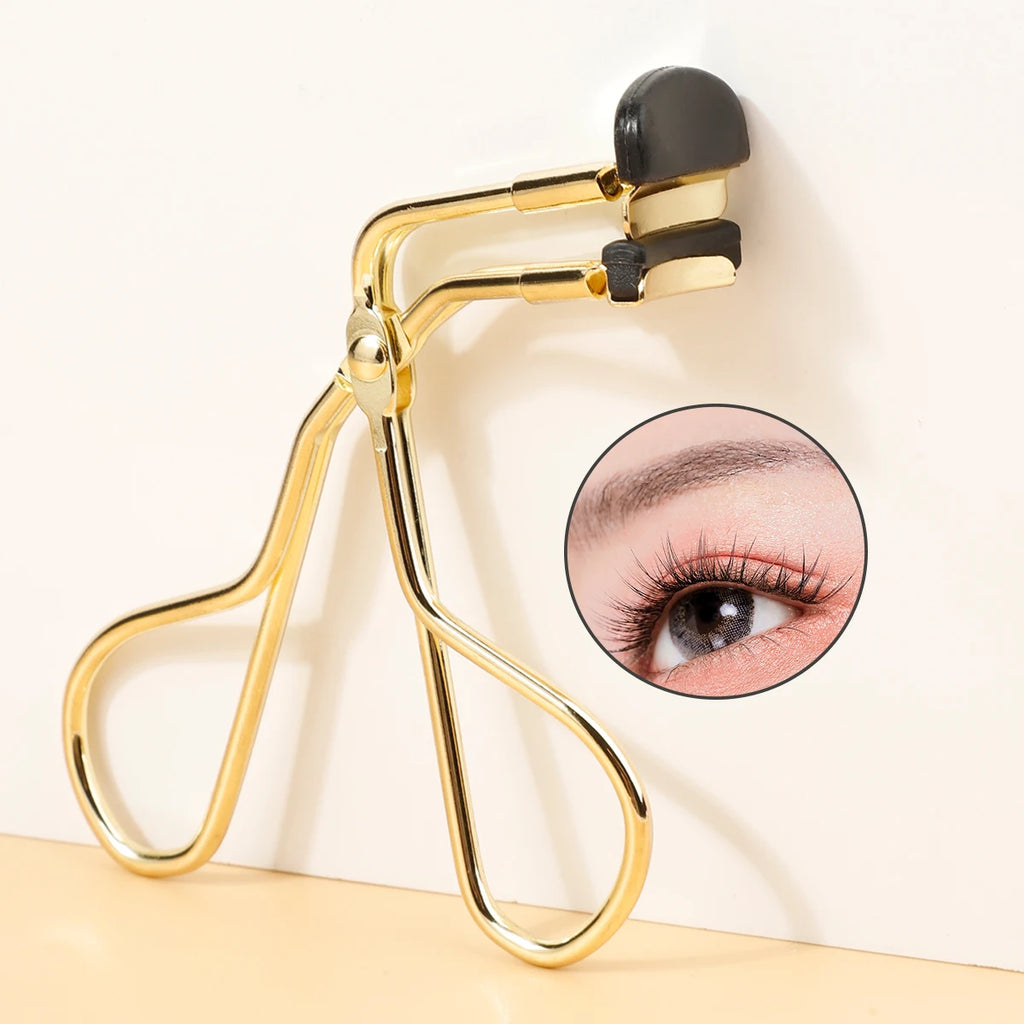 1 Pc Segmented Eyelash Curler, Rose Gold Partial Eyelash Curling Tool, Auxiliary Mini Partial Curler,Makeup