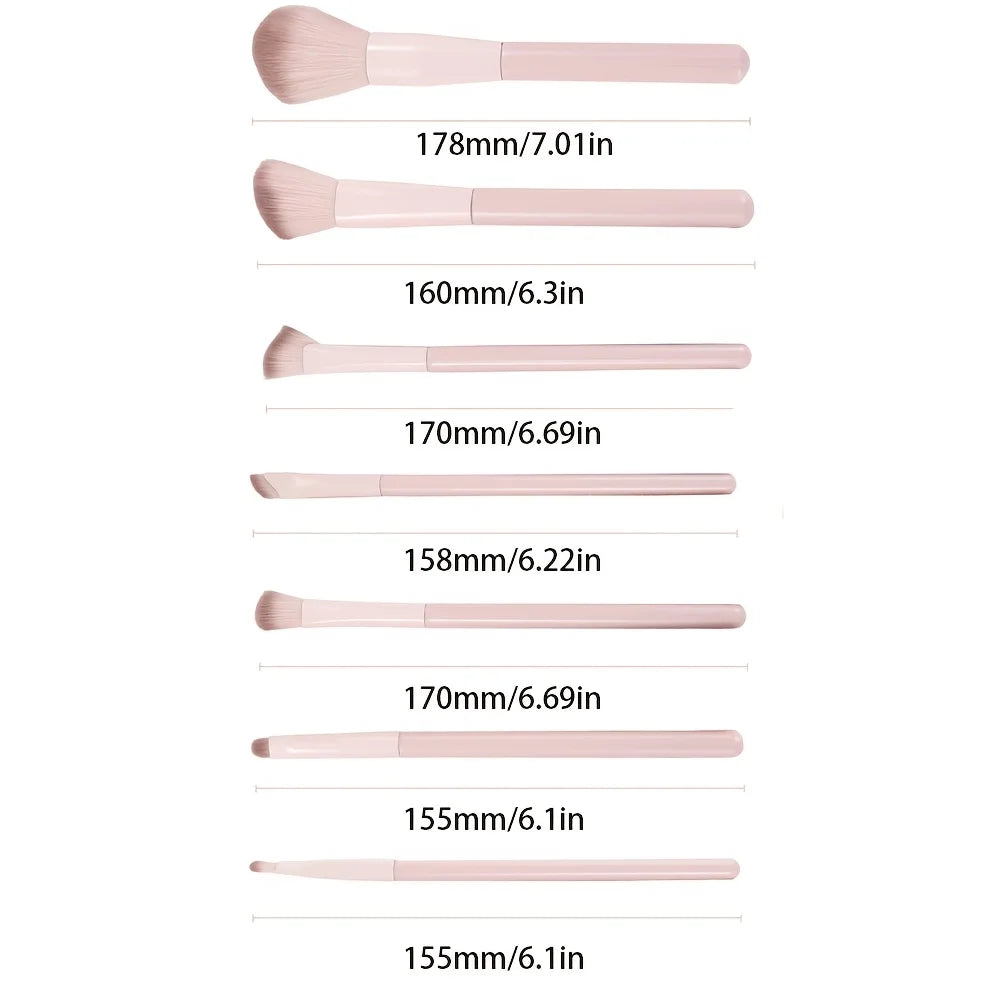 3/10/13 Pcs Makeup Brush Set for Beginners, Eye Shadow, Blush, Contour, Blend, Nose Shadow, Concealer, Complete Kit for New User