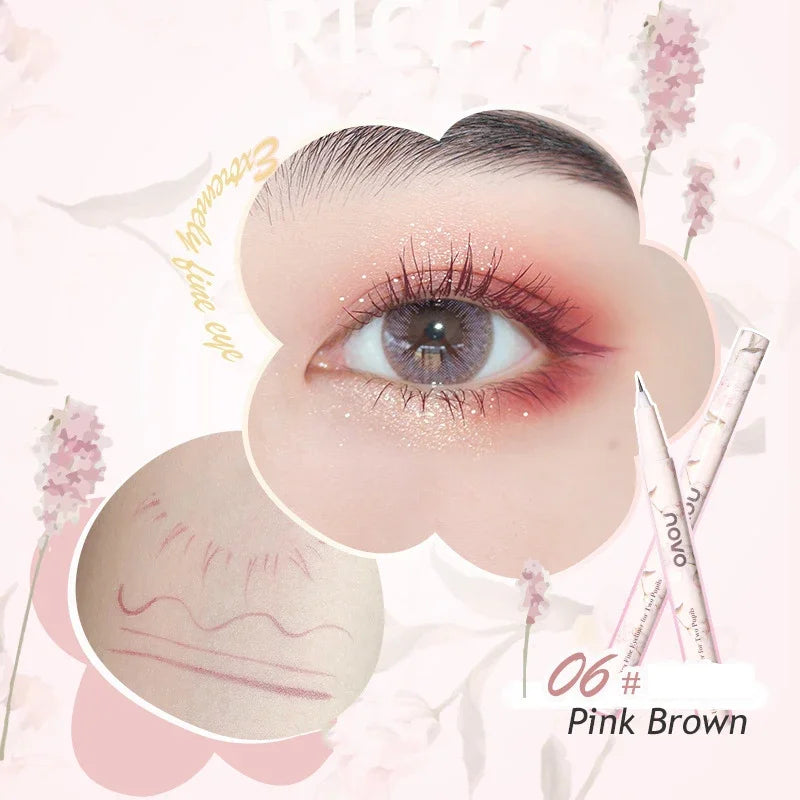 White Eyeliner Soft Gel White Eye liner Pencil Highly Pigmented Long Lasting Waterproof Eyeliner Pen Brightening Eye Makeup Tool