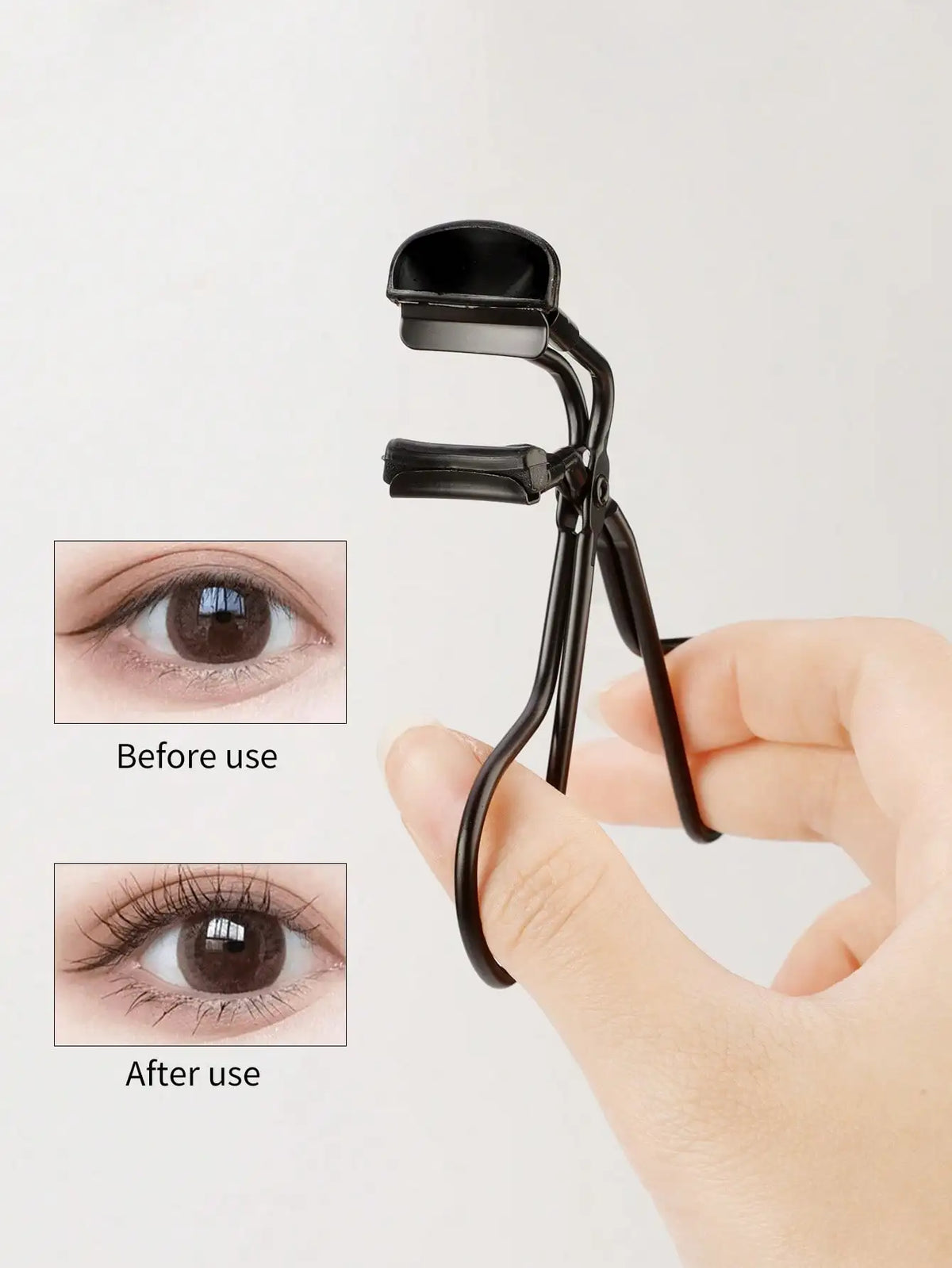 1 Pc Segmented Eyelash Curler, Rose Gold Partial Eyelash Curling Tool, Auxiliary Mini Partial Curler,Makeup