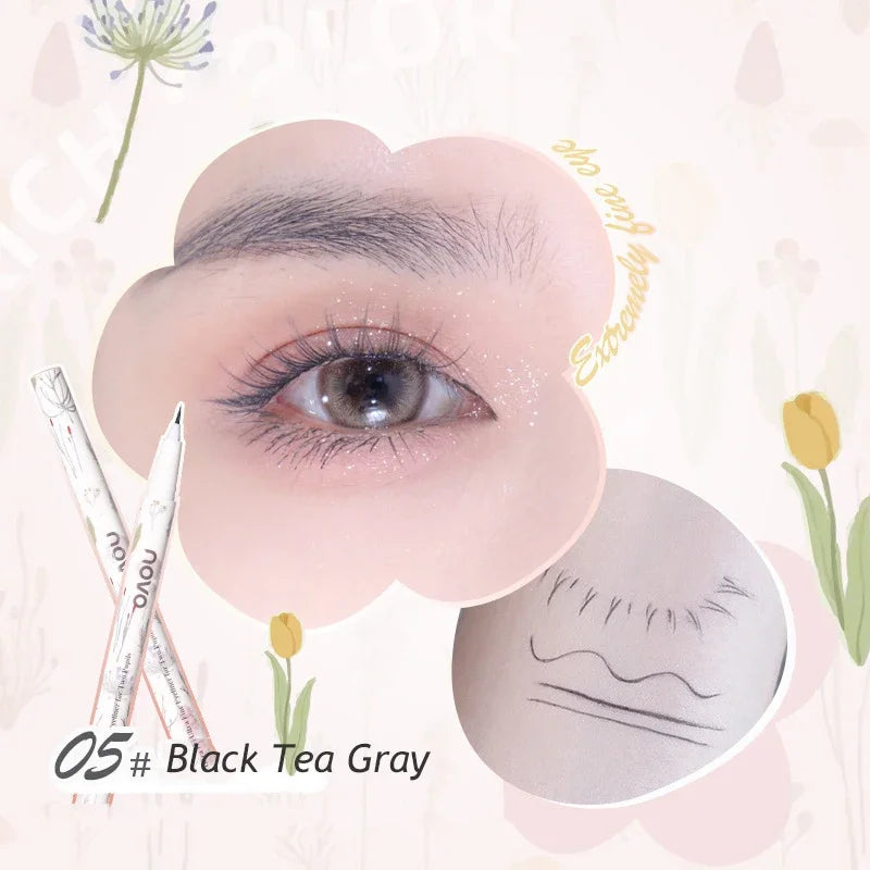 White Eyeliner Soft Gel White Eye liner Pencil Highly Pigmented Long Lasting Waterproof Eyeliner Pen Brightening Eye Makeup Tool