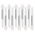 3/10PC Portable Silicone Lip Brush With Cover Soft Multifunctional Lip Balm Applicator Lipstick Lipgloss Makeup BrushesWholesale