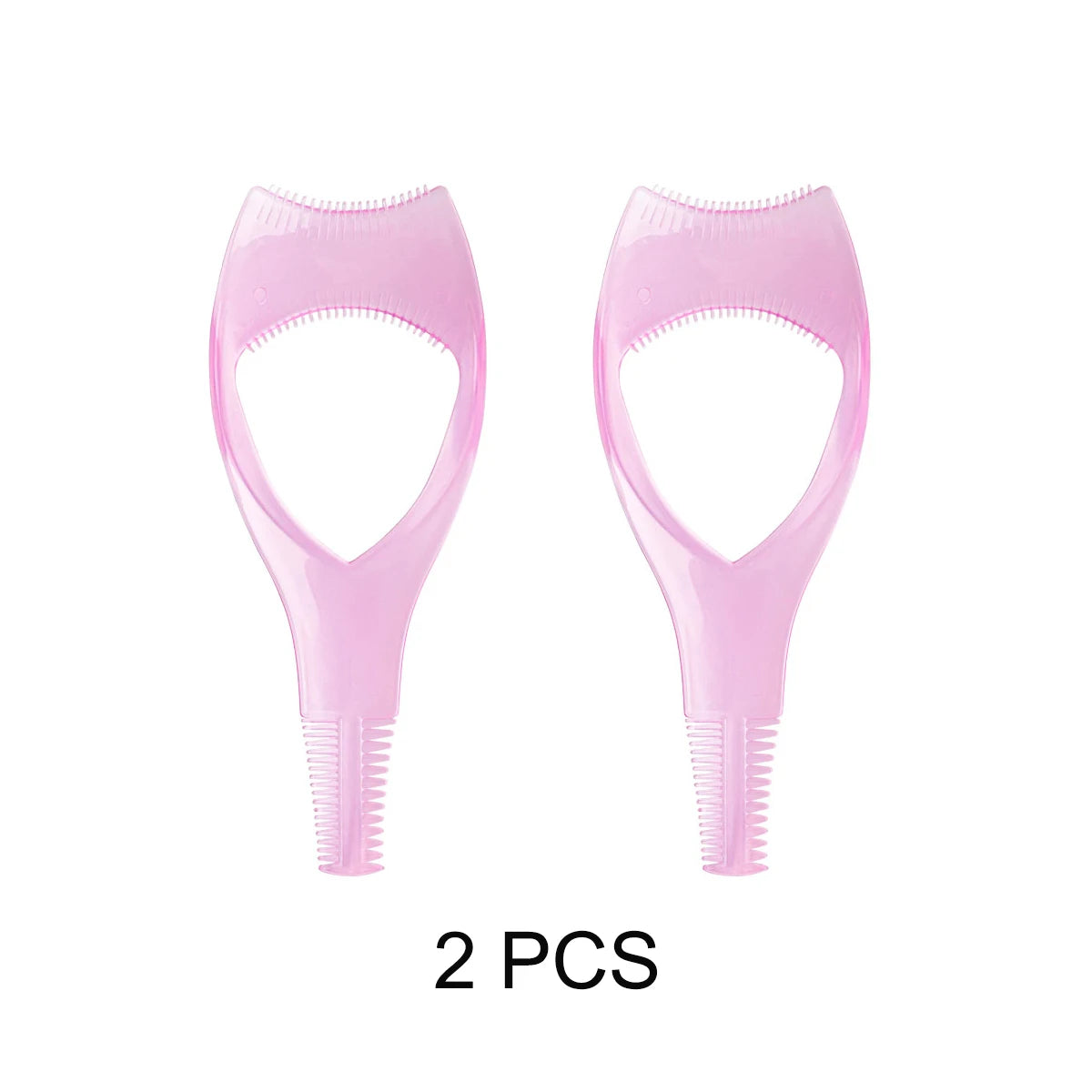 2/4 PCS Mascara Applicator Template with Eyelash Curler Guard and Case, Eyeliner Holder, Eyelash Aid Tools, Makeup Tools