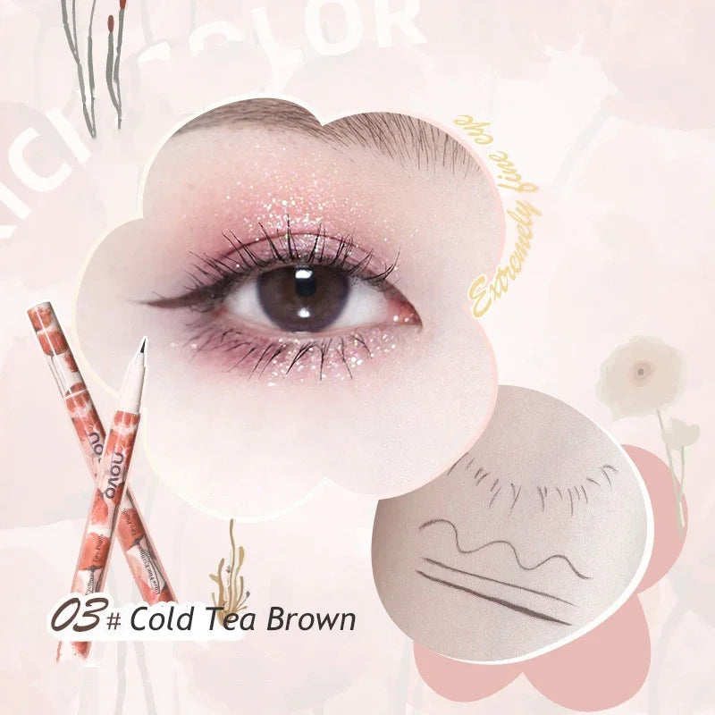 White Eyeliner Soft Gel White Eye liner Pencil Highly Pigmented Long Lasting Waterproof Eyeliner Pen Brightening Eye Makeup Tool