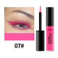 Waterproof Rainbow Matte Colorful Liquid Eye Liner Pencil Blue Pink Color Eyeliner Pen Makeup Quick Drying Longlasting Cosmetics